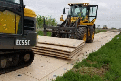 How Construction Mats Support Heavy Equipment and Site Stability