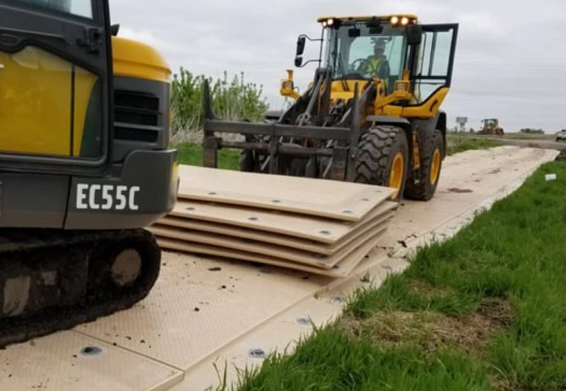 How Construction Mats Support Heavy Equipment and Site Stability