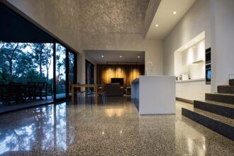 How a Polished Concrete Garage Floor Keeps Your Home Clean and Bright
